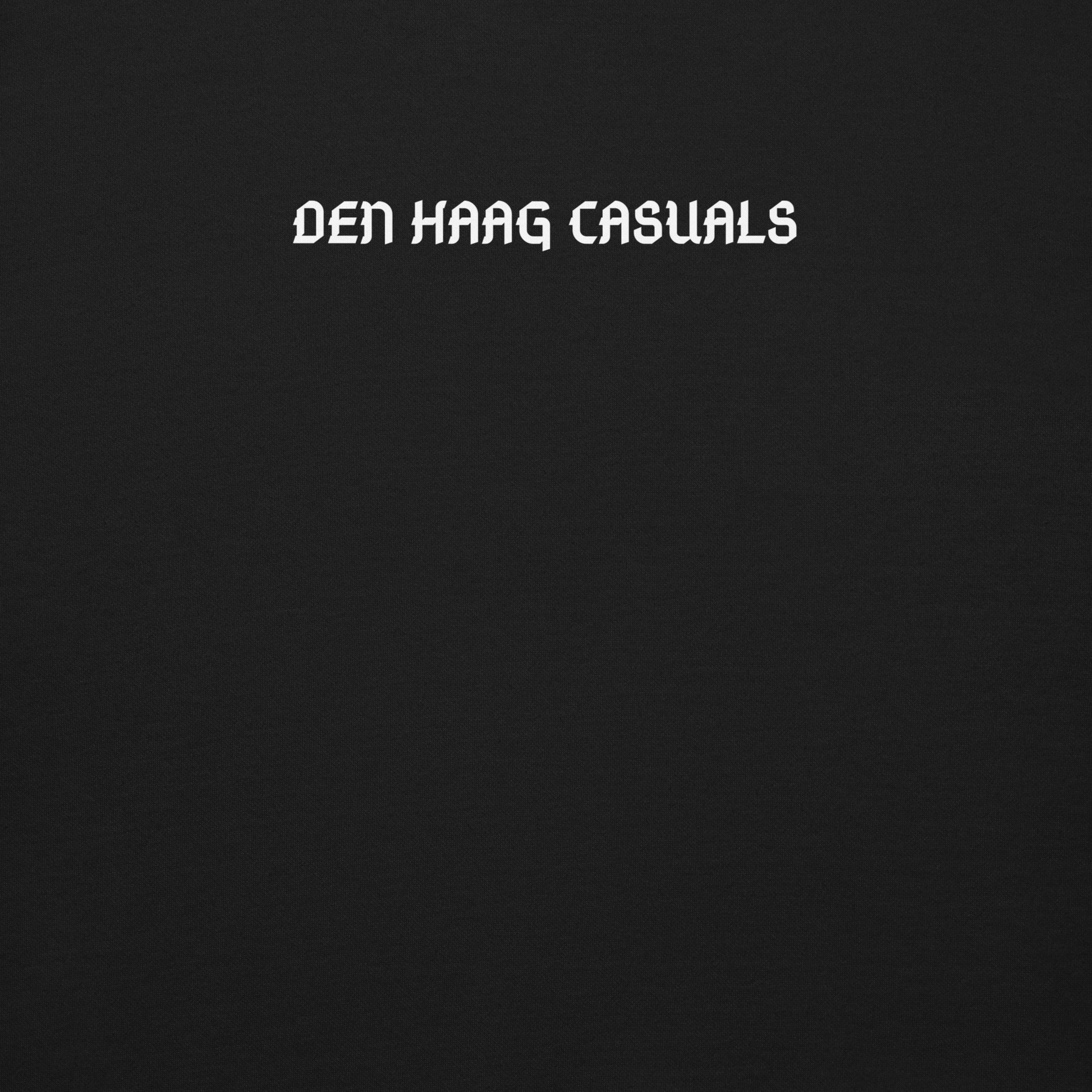 DEN HAAG CASUALS SWEATER BLACK CLOSE UP 1