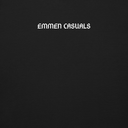 EMMEN CASUALS SWEATER BLACK CLOSE UP 1