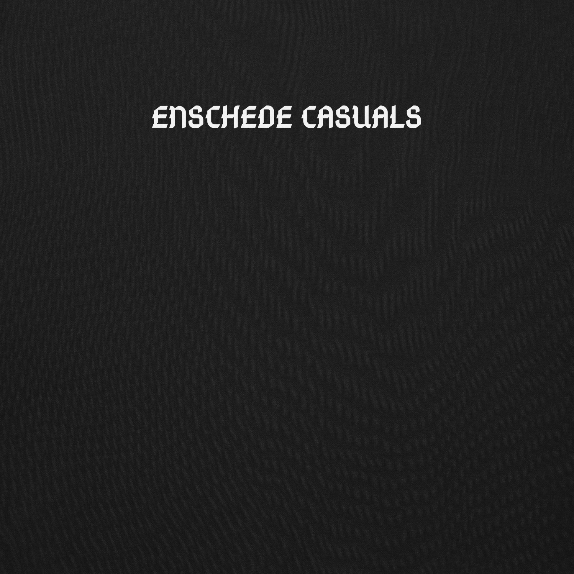 ENSCHEDE CASUALS SWEATER BLACK CLOSE UP 1