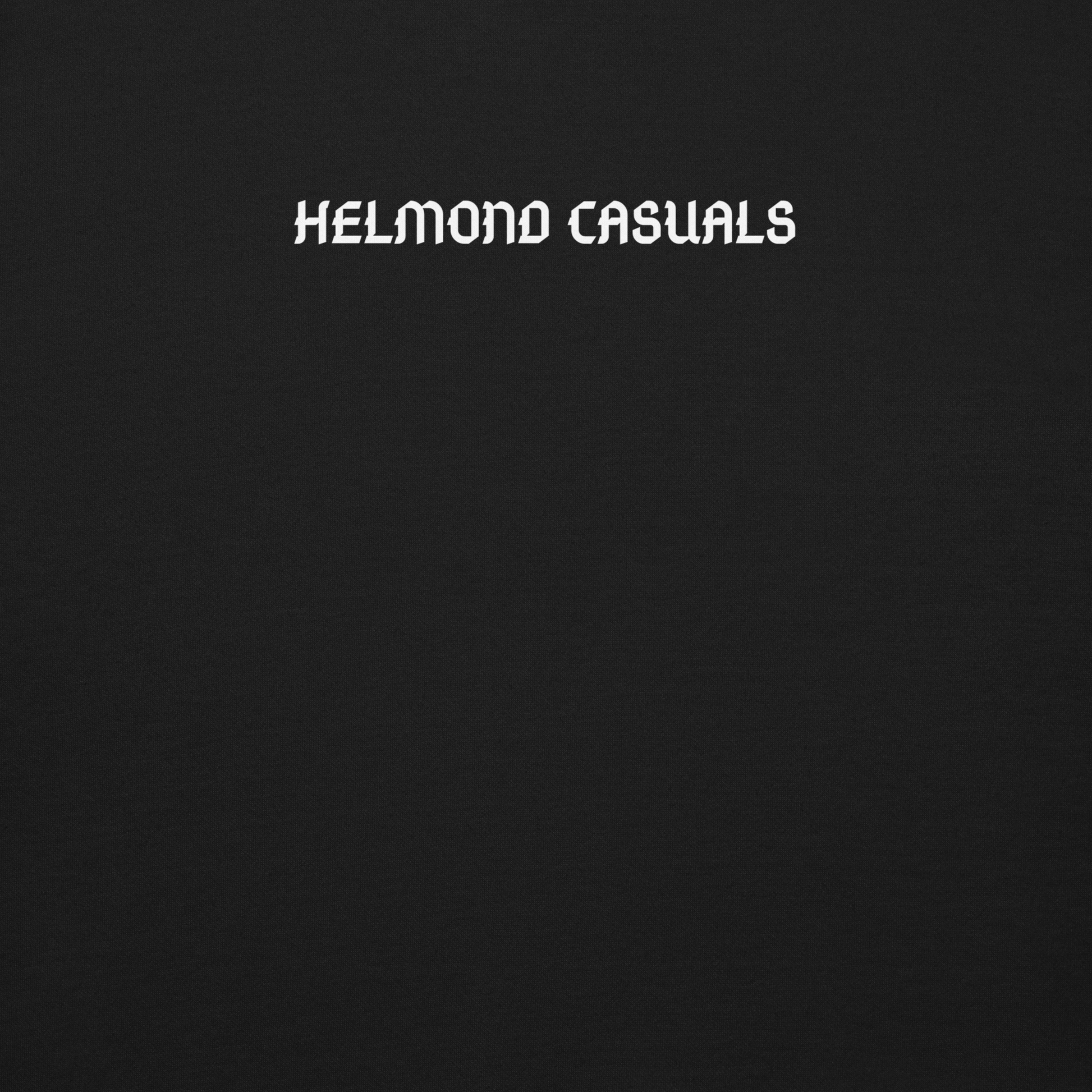 HELMOND CASUALS SWEATER BLACK CLOSE UP 1