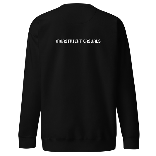 MAASTRICHT CASUALS SWEATER BLACK BACK