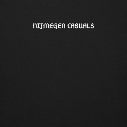 NIJMEGEN CASUALS SWEATER BLACK CLOSE UP 1