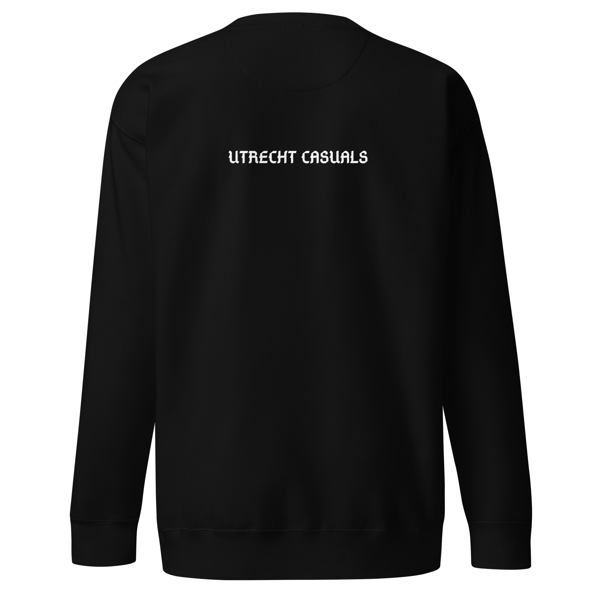 UTRECHT CASUALS SWEATER BLACK BACK