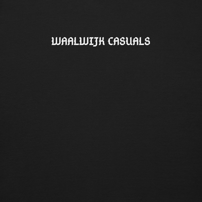 WAALWIJK CASUALS SWEATER BLACK CLOSE UP 1