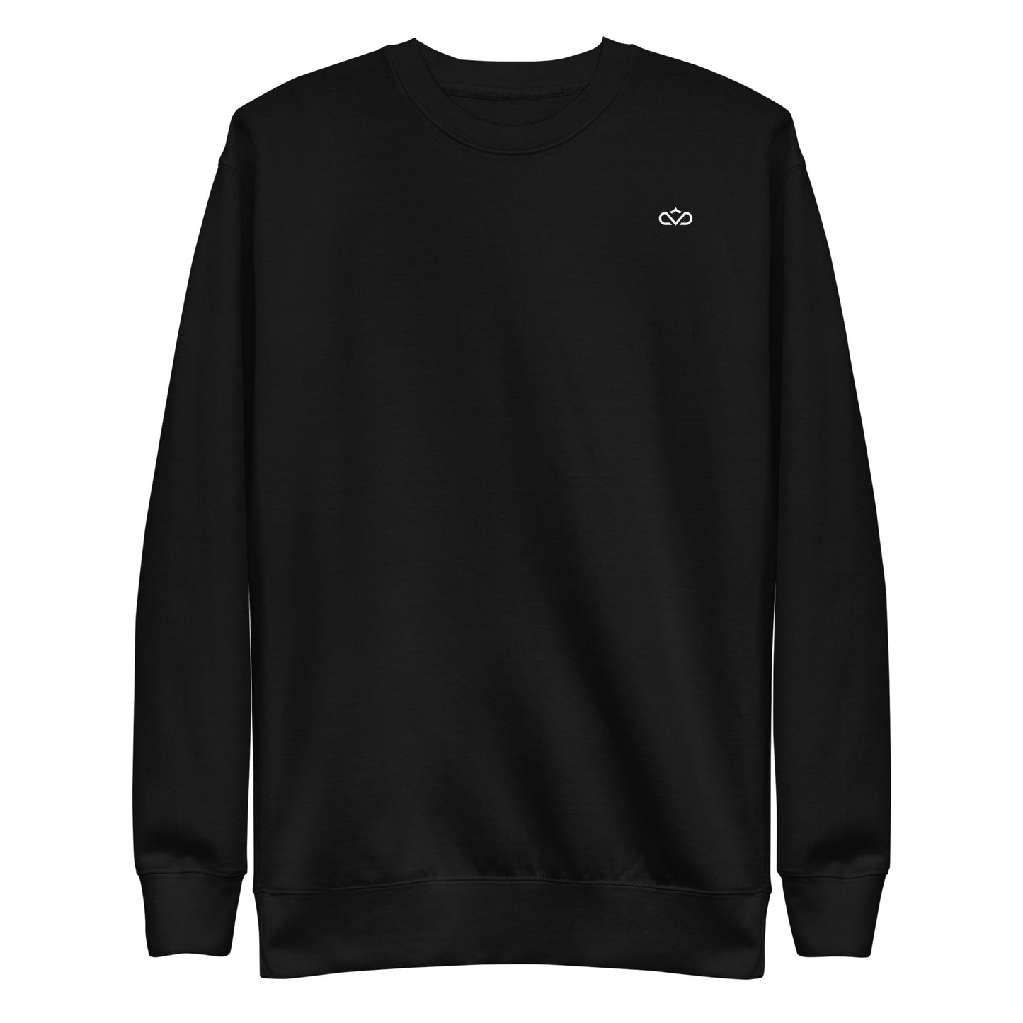 KING OF CHANGE ORIGINAL SWEATER BLACK FRONT