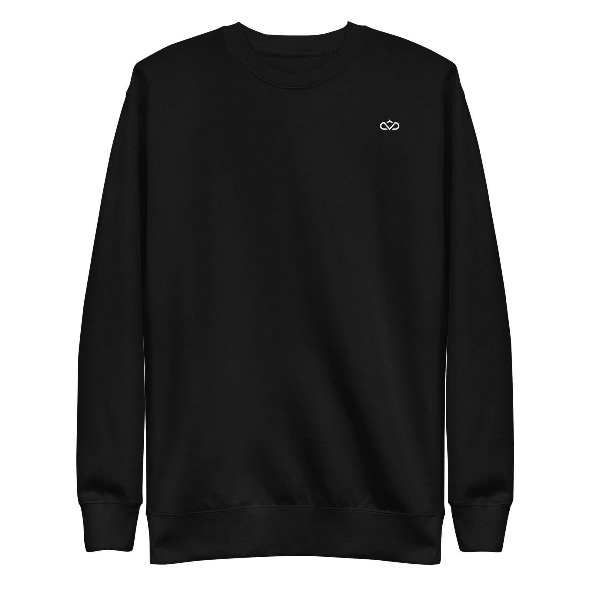 KING OF CHANGE ORIGINAL SWEATER BLACK FRONT