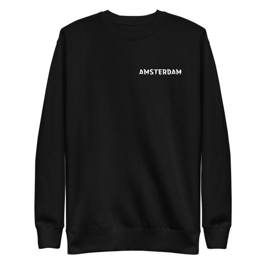 AMSTERDAM LEGACY SWEATER BLACK