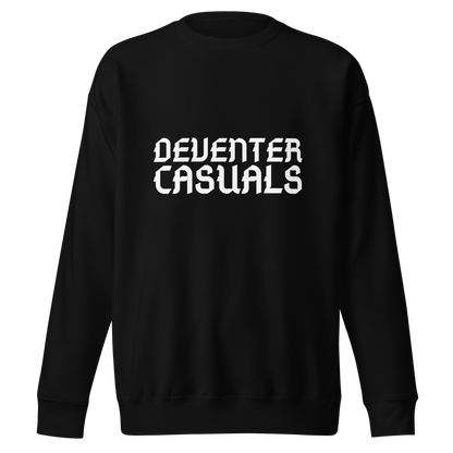 DEVENTER CASUALS SWEATER BLACK FRONT