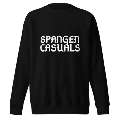 SPANGEN CASUALS SWEATER BLACK FRONT
