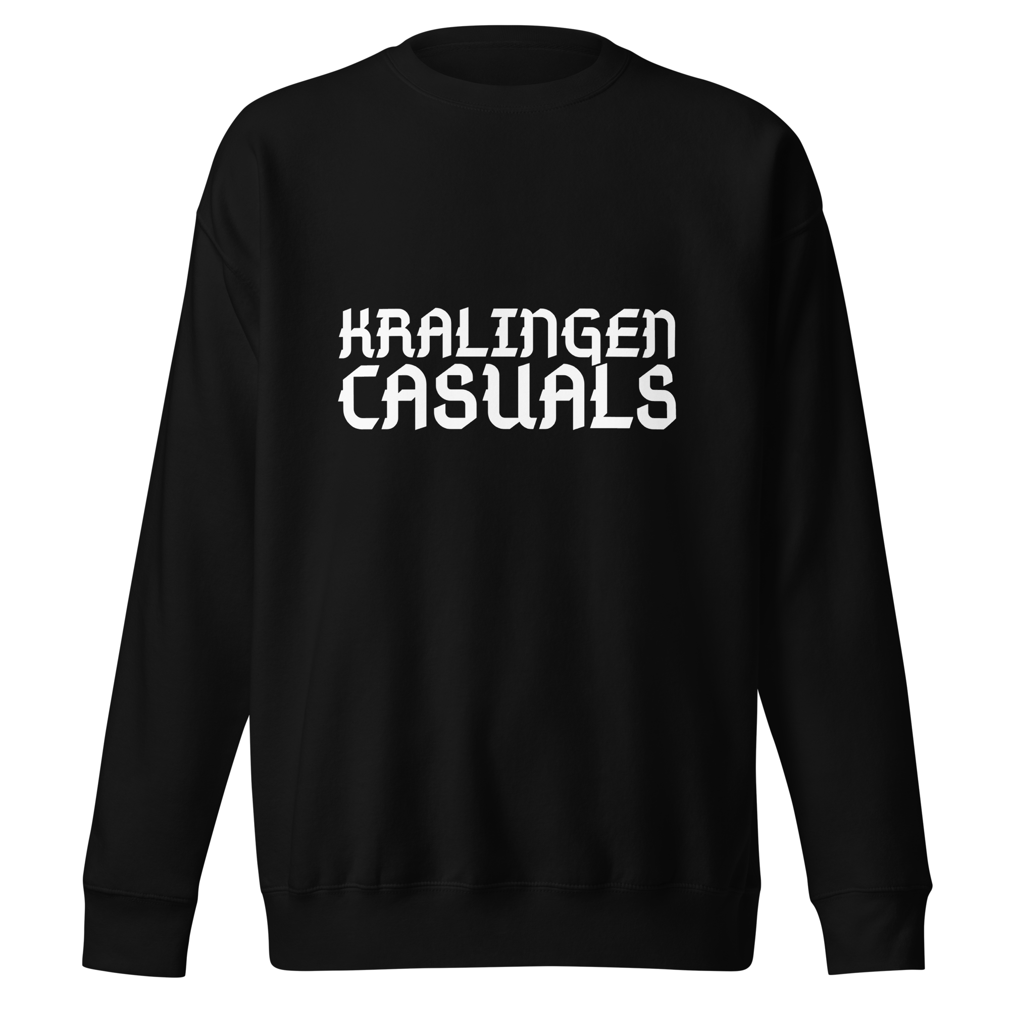 KRALINGEN CASUALS SWEATER BLACK FRONT