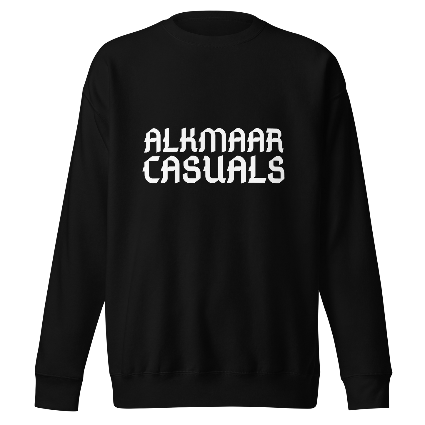 ALKMAAR CASUALS SWEATER BLACK FRONT