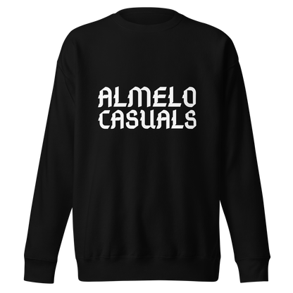 ALMELO CASUALS SWEATER BLACK FRONT