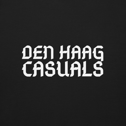 DEN HAAG CASUALS SWEATER BLACK CLOSE UP 2