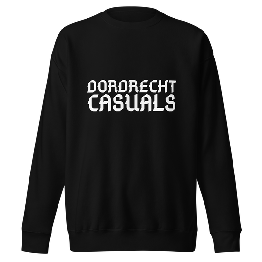 DORDRECHT CASUALS SWEATER BLACK FRONT