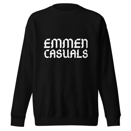 EMMEN CASUALS SWEATER BLACK FRONT