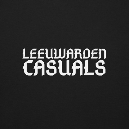 LEEUWARDEN CASUALS SWEATER BLACK CLOSE UP 2