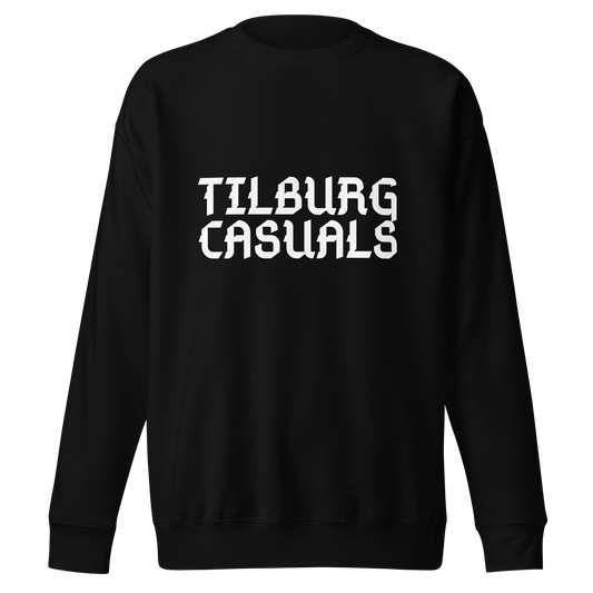TILBURG CASUALS SWEATER BLACK FRONT