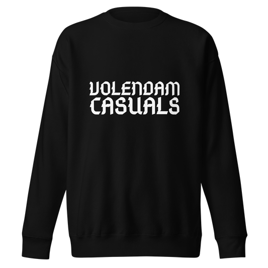 VOLENDAM CASUALS SWEATER BLACK FRONT