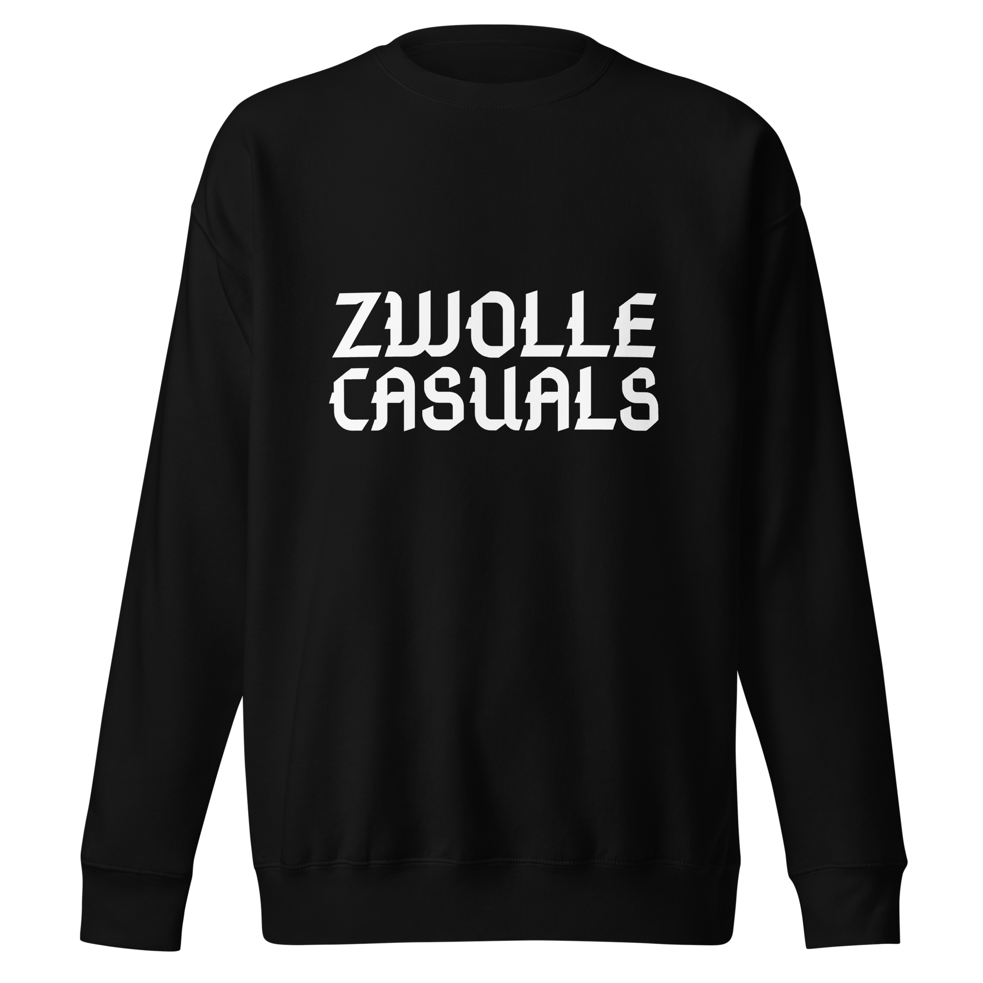 ZWOLLE CASUALS SWEATER BLACK FRONT