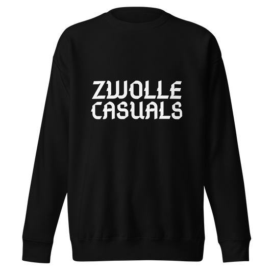 ZWOLLE CASUALS SWEATER BLACK FRONT