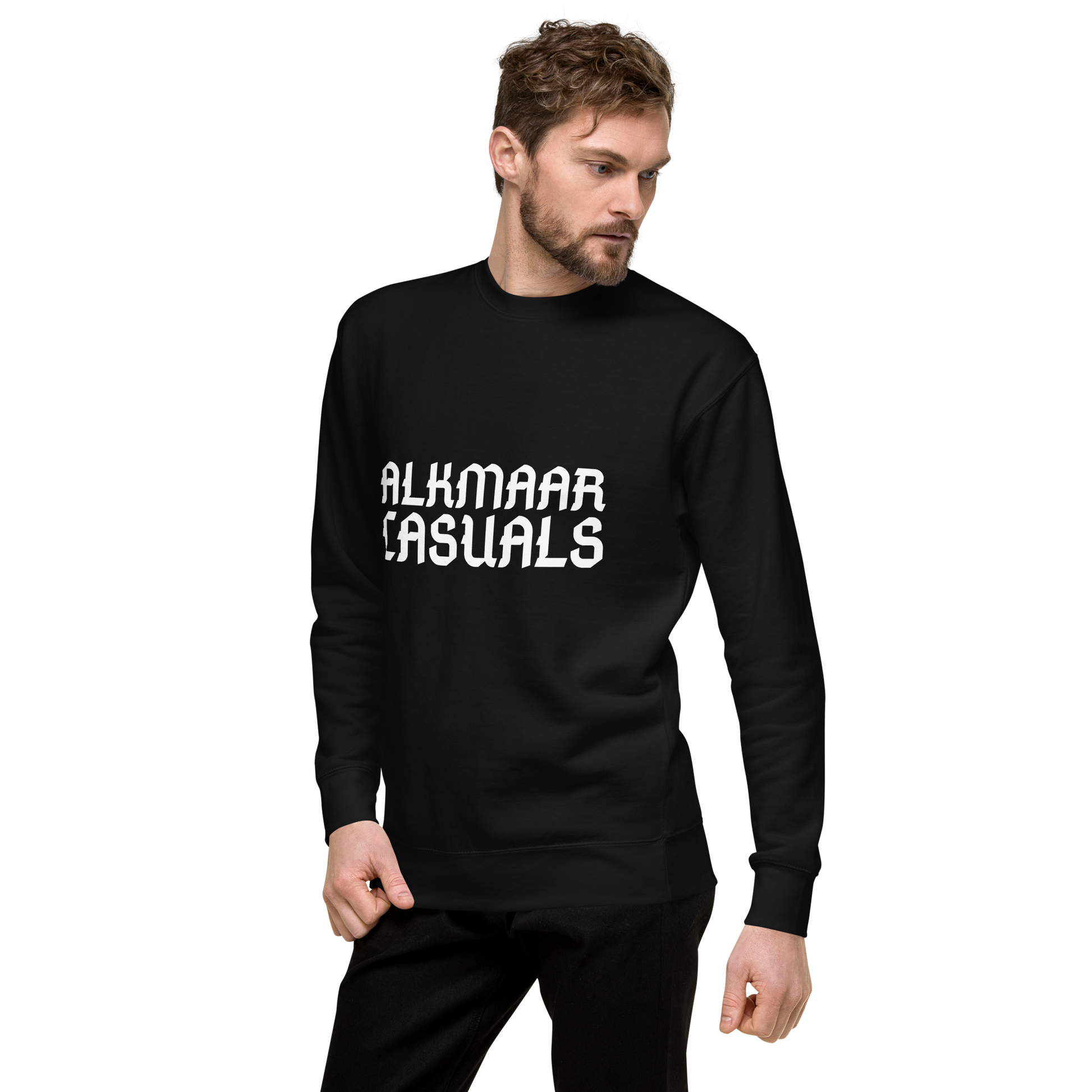 ALKMAAR CASUALS SWEATER BLACK MAN 3