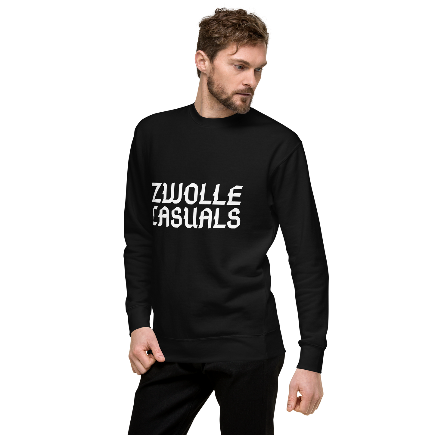 ZWOLLE CASUALS SWEATER BLACK MAN 3