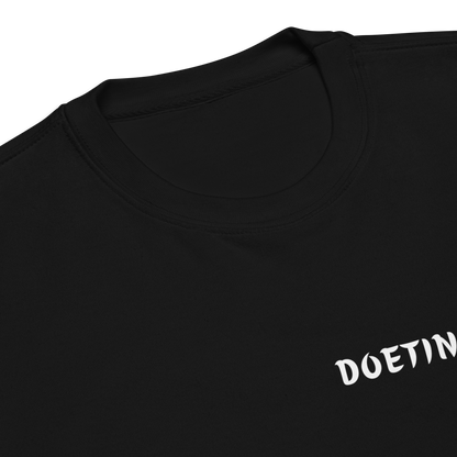 DOETINCHEM LEGACY SWEATER BLACK CLOSE UP