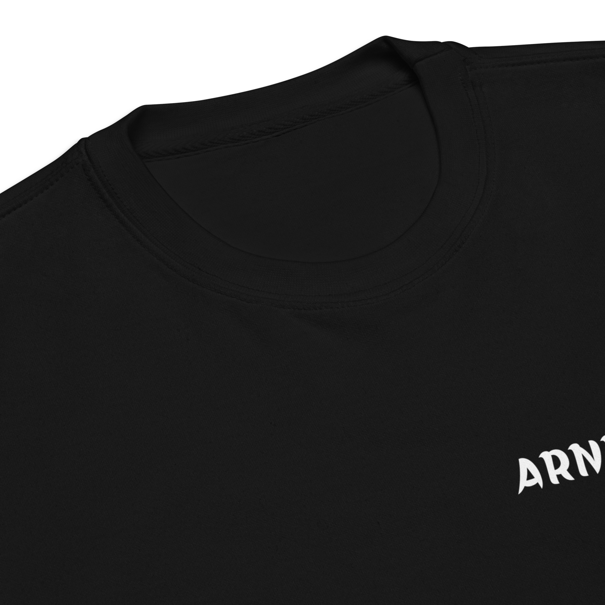 ARNHEM LEGACY SWEATER BLACK CLOSE UP