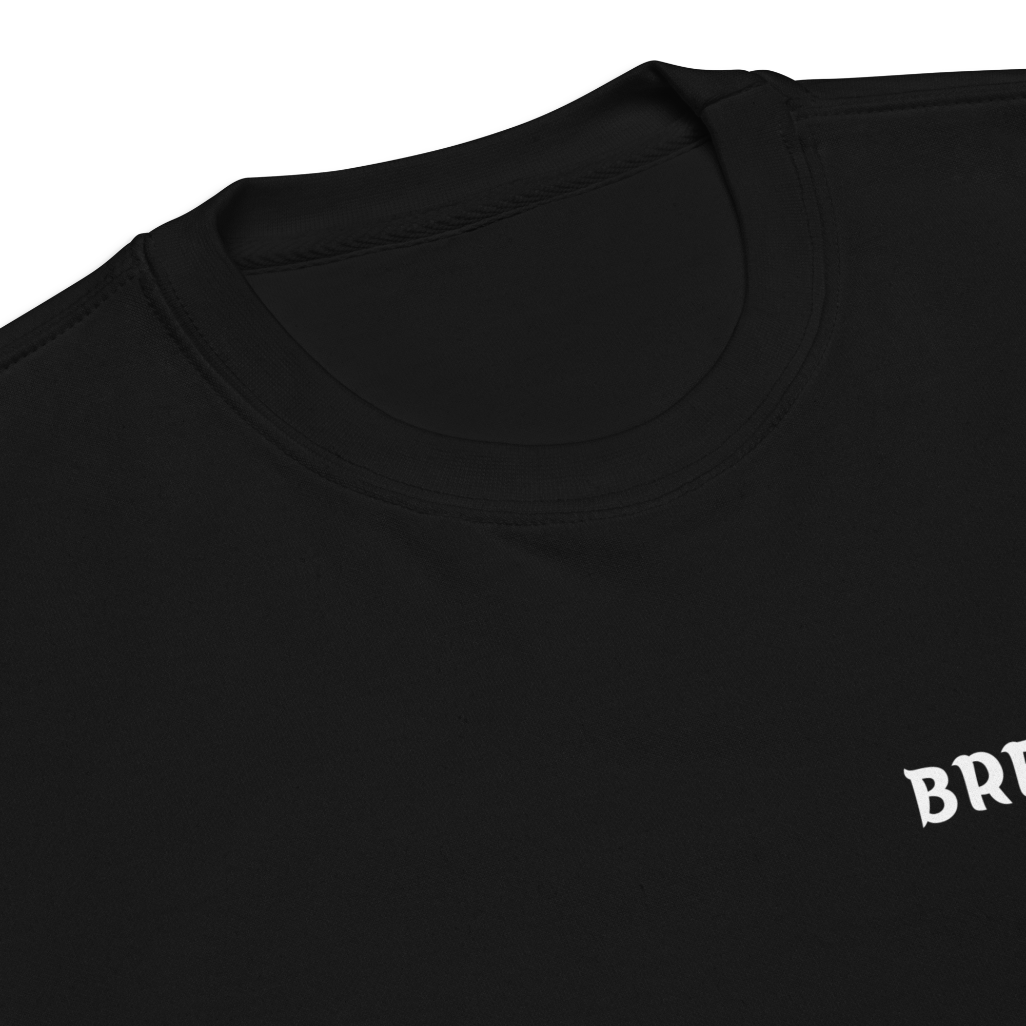 BREDA LEGACY SWEATER BLACK CLOSE UP