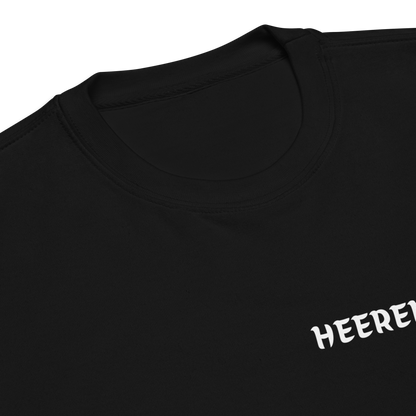 HEERENVEEN LEGACY SWEATER BLACK CLOSE UP
