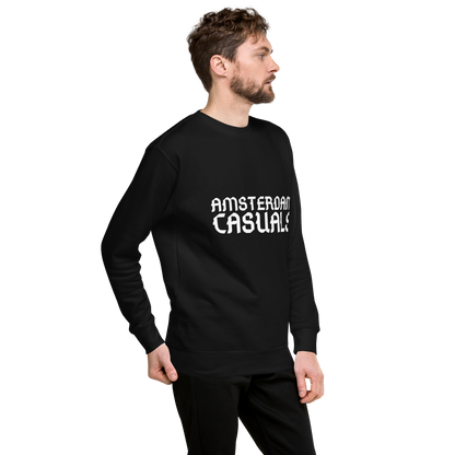 AMSTERDAM CASUALS SWEATER BLACK MAN 4