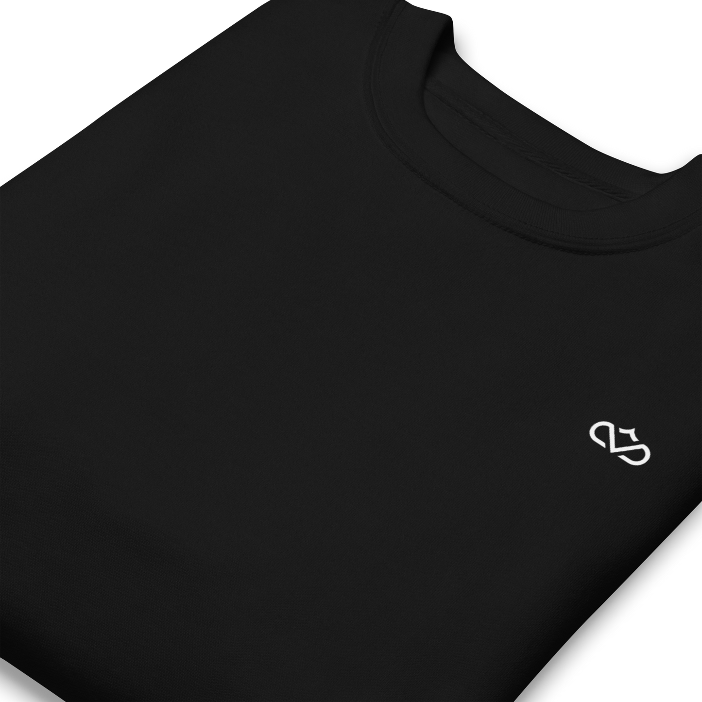 KING OF CHANGE ORIGINAL SWEATER BLACK FRONT FOLDED 2