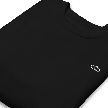 KING OF CHANGE ORIGINAL SWEATER BLACK FRONT FOLDED 2